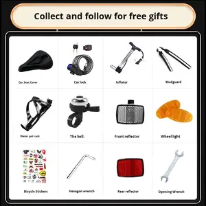 Vélo de route en acier à haute teneur en <span class=keywords><strong>carbone</strong></span>, vélo de course, frein à disque double, <span class=keywords><strong>fourche</strong></span> à ressort, guidon incurvé/plat pour hommes et femmes, adulte - Product Image 6