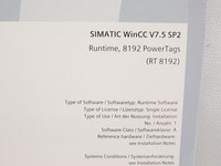 6AV6381-2BH07-5AX0 6AV63812BH075AX0 Software de Sistema WinCC V7.5 para PLC