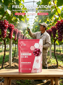 Agente Microbico Progressivo per la Maturazione Naturale Lenta, Polvere di Concime Senza Maturazione Prematura per Tutti i Frutti Rossi, Potenziatore di Zucchero - Product Image 1