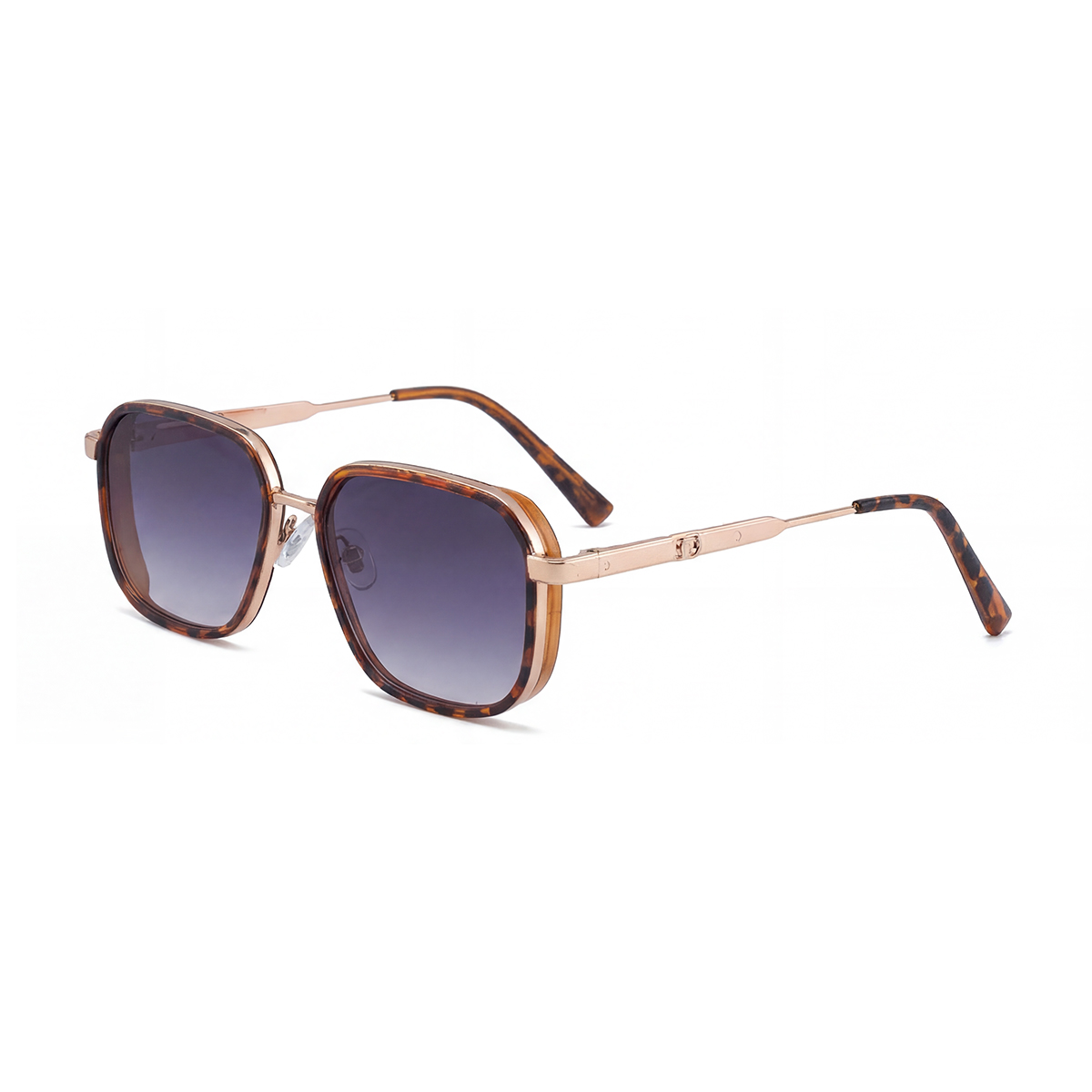 C6 Brown Tortoise Gold Gradual Gray