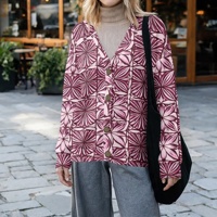 Cardigans en tricot personnalisés pour femmes, à col en V, manches longues, boutonnés, coupe ample, en maille torsadée, manteaux d'extérieur