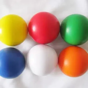 Hersteller langlebige runde benutzer definierte Druck Logo Farbe Pu Schaum Relief Anti-Stress-<span class=keywords><strong>Ball</strong></span> mit Logo - Product Image 6