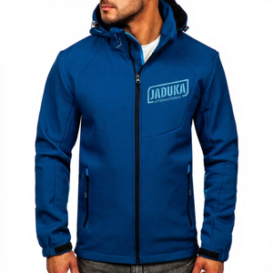 Quantité minimale de commande basse homme veste imperméable veste Softshell personnalisé grande taille coupe-vent à capuche vêtements de sport automne extérieur vestes imperméables - Product Image 1