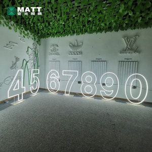 Números LED Personalizados de 1, 2, 3 y 4 Pies, Letrero de Acrílico con Luz de Neón para Decoración de Baby Shower, Cumpleaños, Bodas y Eventos - Product Image 2