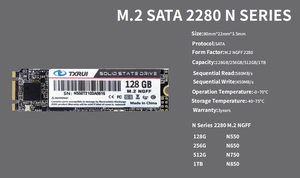Logo OEM NGFF SATA III SSD 2280 M.2 SSD 512GB NGFF SATA 3.0 untuk Laptop SSD - Product Image 3