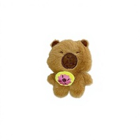 Tengle Pendentif Porte-clés Figurine en Peluche Capybara Mignon de Dessin Animé en Coton PP, Breloque pour Sac d'école 11CM-30CM