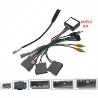Adaptador de Cableado de Radio, Decodificador de Bus CAN, Conector de 16 Pines a Cable de 22 Pines para Honda City, Greiz, Odyssey, Crider, HRV, Vezel