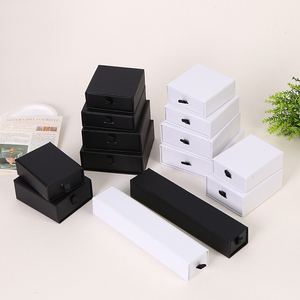 Mới ngăn kéo đồ trang sức hộp các tông bao bì đấm bốc Bông Tai đám cưới lưu trữ đồ trang sức hộp - Product Image 5