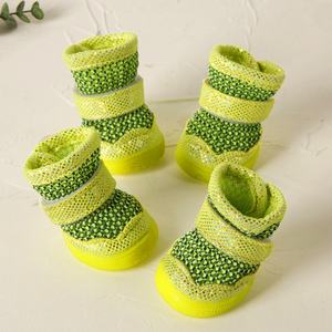 Chaussures pour chien de compagnie, confortables, douces, élégantes, respirantes, pratiques, sans danger pour les pieds, faciles à enfiler - Product Image 4