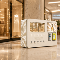 Mesin Semprot Parfum Layar Digital 10.1" Terpasang di Dinding 100ml Pintar untuk Dispenser Aroma