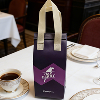 Sacs isothermes personnalisés en aluminium, sacs de livraison non tissés pour la livraison de nourriture, de boissons, de traiteur, de plats à emporter, emballage en gros