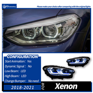 Faros Delanteros LED AC Schnitzer de Actualización, Blancos Fríos, 36W, 12V, 6000K, 6000 lm, D2H, Compatibilidad Universal, para X3 G01 G08 2018-2021, Nuevos - Product Image 2