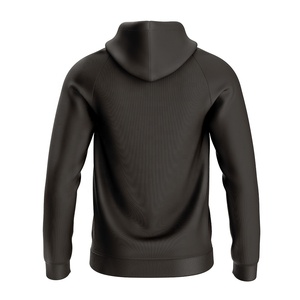 Sweat à capuche de printemps imprimé en molleton lourd 100% coton de haute qualité avec fermeture éclair complète avec caractéristiques anti-rides et coupe-vent - Product Image 2