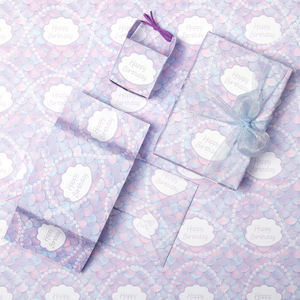 Vente en gros de rouleaux de mouchoirs d'anniversaire de haute qualité rouleau de papier d'emballage d'emballage d'emballage magique et dynamique - Product Image 1