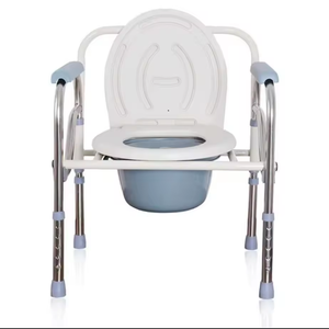 Asiento de Inodoro Elevado Plegable y Ajustable con Reposabrazos <span class=keywords><strong>para</strong></span> Terapia Física y Rehabilitación, <span class=keywords><strong>para</strong></span> Personas Mayores y con Discapacidad - Product Image 2