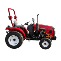 Tracteur agricole 25 CV 4x4, moteur EPA Tier 4/EU Stage V, homologation COC, transmission par engrenages, garantie 1 an