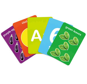 Tarjetas de Memoria de Papel Ecológicas de Doble Cara Personalizadas para el Aprendizaje de Idiomas en Familia - Product Image 3