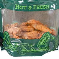Sachet Doypack Personnalisé en PE de Qualité Alimentaire pour l'Emballage de Poulet Rôti et de Poulet Entier
