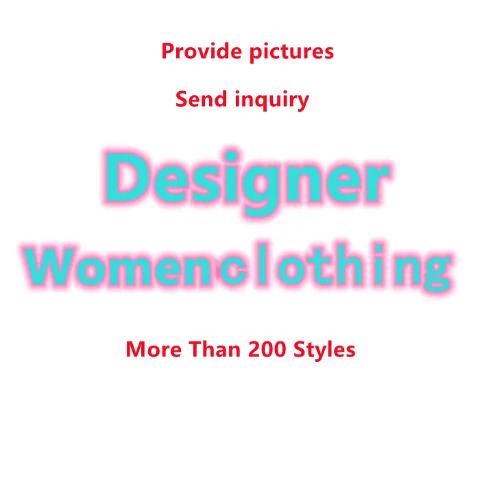 シェアウェア迅速な配達卸売在庫デザイナージャンプスーツドレスツーピースセット女性用ブランド服