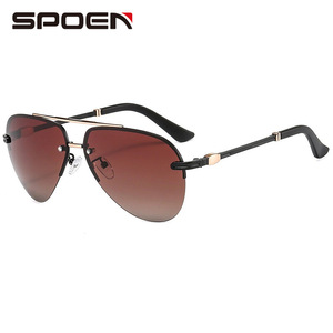 Gafas de Sol de Piloto SPOEN, Polarizadas UV400, Montura Metálica, Gafas de Conducción para Hombre - Product Image 4