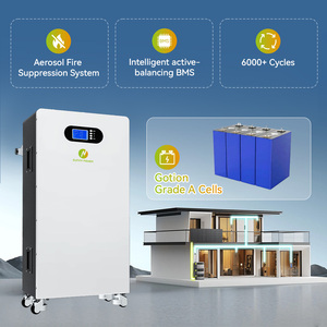แบตเตอรี่โซลาร์แบบมีล้อ 51.2V 16Kwh 32Kwh Lifepo4 แบตเตอรี่สำหรับบ้าน ใช้เซลล์ Gotion สำหรับ<span class=keywords><strong>พลังงานแสงอาทิตย์</strong></span> - Product Image 2