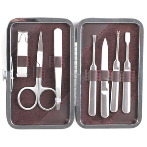 OEM Hot Sale High Grade Salon Use Manicure <b>Kit</b> Stainless Steel Beauty <b>Nail</b> Care Tools Professional Manicure Pedicure Set - Product Image 1