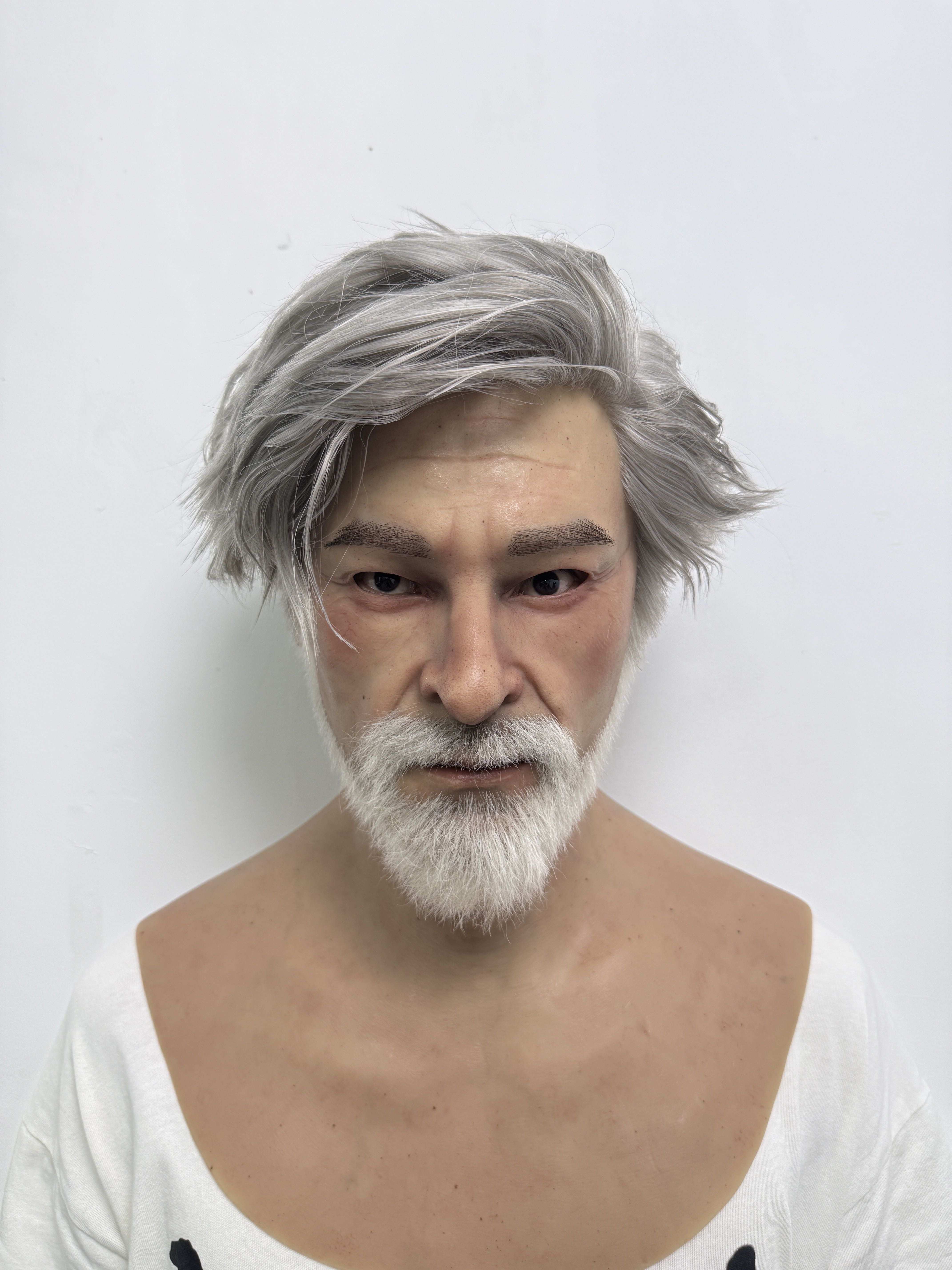 Adolf, with beard, hair-skin