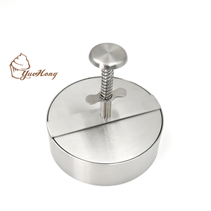 Tùy chỉnh Burger Báo Chí <span class=keywords><strong>Hamburger</strong></span> kim loại thép không gỉ nồi Burger thịt Báo Chí <span class=keywords><strong>Hamburger</strong></span> nhấn Smash Burger Báo Chí - Product Image 1