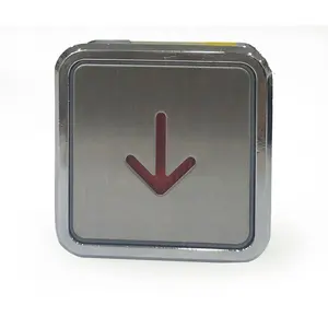 电梯LED按钮开关盲文按钮电梯警察Lop备件向上向下箭头按钮
