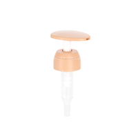 Vente en gros usine – Bouteilles et pots à pompe distributrice anti-déversement en plastique PP de 33 mm avec bouchon à vis nervuré pour détergent vaisselle
