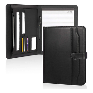 Cao Cấp Padfolio Doanh Nghiệp Tài Liệu Tổ Chức PU <span class=keywords><strong>Leather</strong></span> Hội Nghị Thư Mục - Product Image 2