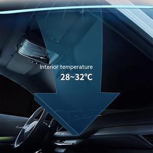 Lifan <span class=keywords><strong>voiture</strong></span> <span class=keywords><strong>pare</strong></span>-brise vie privée visière modèle Anti-uv <span class=keywords><strong>pare</strong></span>-<span class=keywords><strong>soleil</strong></span> fenêtre pliable personnalisé géométrique confidentialité rideau pliable aveugle - Product Image 2