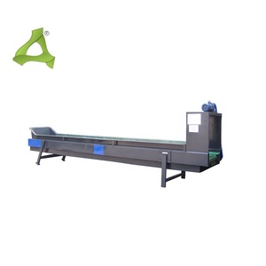 Convoyeur à bande <span class=keywords><strong>parallèle</strong></span> personnalisé, bande plate en PVC vert, système de convoyage automatique pour la production en ligne d'assemblage - Product Image 6