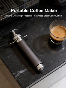 Machine à expresso de type tambour à aiguilles pour le bureau, la maison, le voyage, préparation à froid et à chaud, café moulu, mini cafetière portable à main - Product Image 6