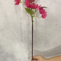 Artificielle Soie Bougainvillier Fleur Arbre Branche Tiges Arrangement pour Noël Graduation En Plein Air De Mariage Décor Faux