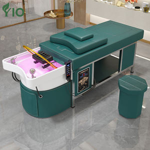 Lavabo <span class=keywords><strong>de</strong></span> cerámica para cama <span class=keywords><strong>de</strong></span> moxibustión sin humo totalmente automático moderno para baño en casa supermercado belleza spas peluquerías - Product Image 4