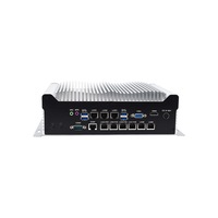 PC industriel à vision industrielle en gros avec gpu i7 i9 Series 2 * PC industriel sans ventilateur RS232 conçu pour les applications Linux INDUSTRI PC