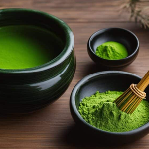 Matcha de qualité cérémonielle <span class=keywords><strong>import</strong></span>é du Japon, aux couleurs vibrantes, coffret d'échantillons de matcha de luxe, matcha polyvalent pour latte, poudre de thé vert - Product Image 1
