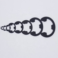 300 Pieces E-Clip Assortment Kit Set Black Oxide Finish Retaining Ring Circlip