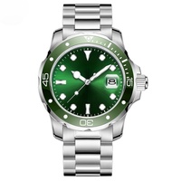 Montre de luxe classique de haute qualité, montre de plongée à quartz, montre-bracelet automatique mécanique avec calendrier, tendance