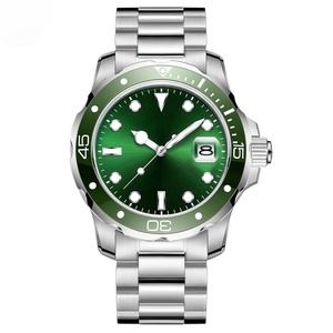 Reloj de Pulsera de Cuarzo de Buceo de Marca de Lujo Clásica de Alta Calidad, Reloj de Moda Automático Mecánico con Calendario - Product Image 1