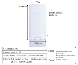 Organic Body <span class=keywords><strong>Desodorante</strong></span> Stick Perfume Body Twist Up Oval <span class=keywords><strong>Desodorante</strong></span> <span class=keywords><strong>Antitranspirante</strong></span> Stick - Product Image 6
