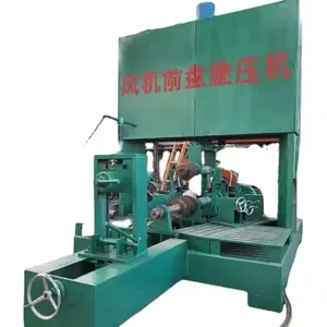 Metal barrel cylindrical flanging machine