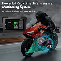 Bestsonic Pantalla Portátil para Motocicleta de 5 Pulgadas, Reproductor Multimedia para Auto, Pantalla Táctil para Moto, Bluetooth, GPS, Navegación, CarPlay Universal