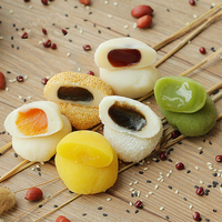 거친 입자 케이크 카사바 찹쌀 딤섬 푸딩 이국적인 간식 디저트 모찌 스퀴시 모찌 신선한 봉지