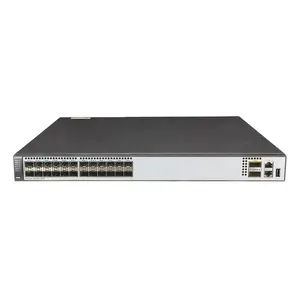 S6720-30C-EI-24S-AC 24 10GE SFP+, 2 40GE QSFP+ ports and with 1 extended slot and 1 600W AC power supply Switches