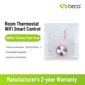 <span class=keywords><strong>Thermostat</strong></span> intelligent WiFi Becasmart BAC-009 Économie d'énergie CVC <span class=keywords><strong>Nest</strong></span> pour villa Salle de bain Centre commercial Hôpital Hôtel - Product Image 2