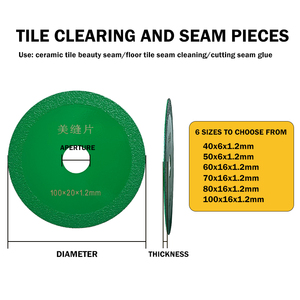 แผ่นจานตัดกระจกแผ่นตัดเพชรแผ่นตะเข็บที่สวยงามสำหรับกระเบื้องเซรามิกหยกแก้วคริสตัลขวดไวน์ - Product Image 4