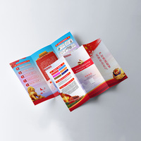 Vente de gros Brochure personnalisée A4 Premium Flyer Coupon Carte de visite et affiche Design publicitaire Papier Offset