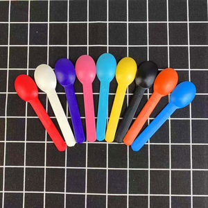 Vente en gros de cuillère à yaourt et amidon de maïs Vaisselle <span class=keywords><strong>jetable</strong></span> biodégradable compostable écologique pour les fêtes - Product Image 1